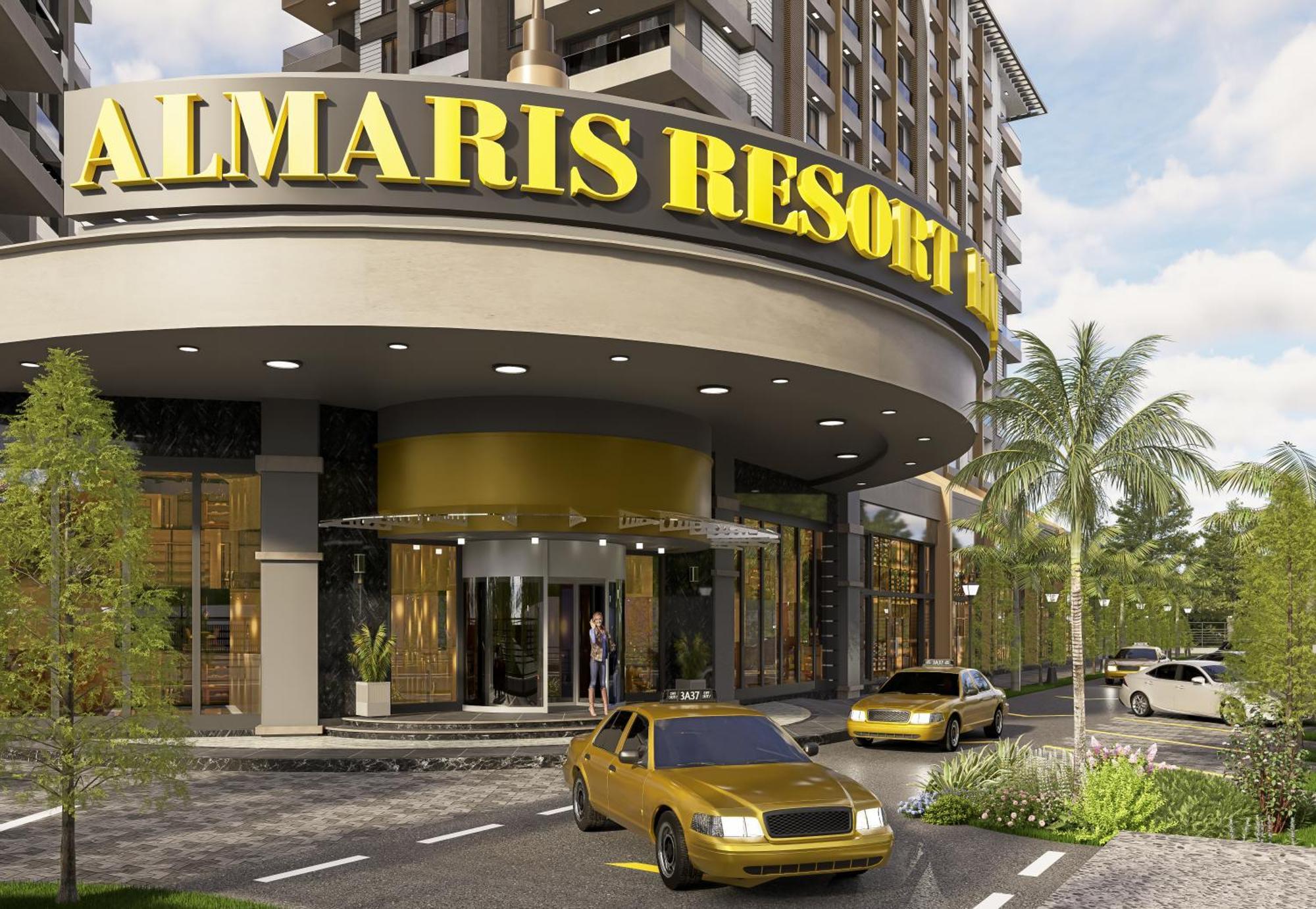 Almaris Alanyaアパートホテル エクステリア 写真